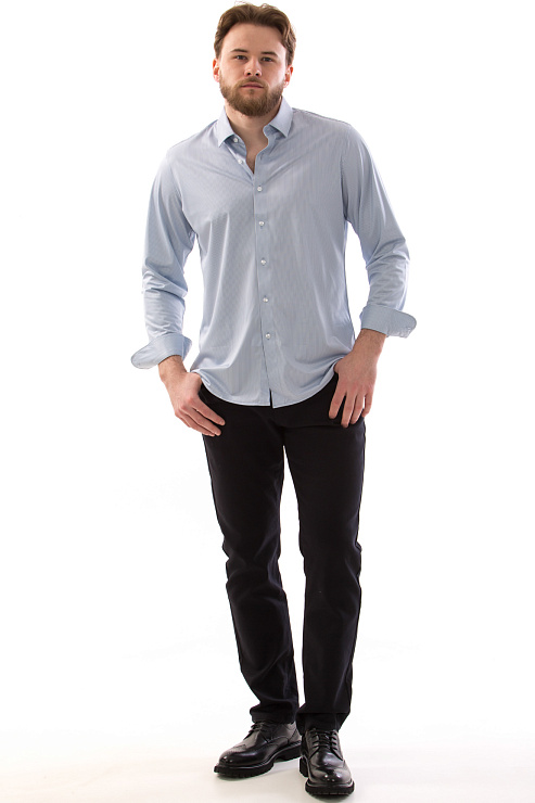 CHEERDUCK/2C87 960-7 СЕРЫЙ Рубашка мужская CHEERDUCK цвет Серый