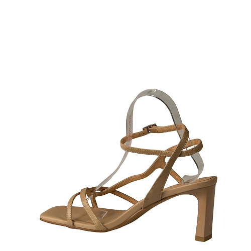 Босоножки на каблуке SERGIO MANCHOT цвет Бeжевый