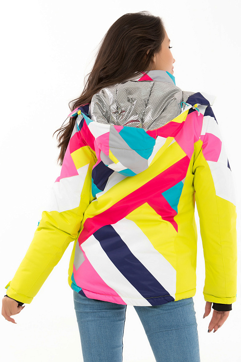 CHEER&DUCK/3055 62010 ЖЕЛТ. Куртка горнолыжная женская CHEERDUCK цвет Желтый