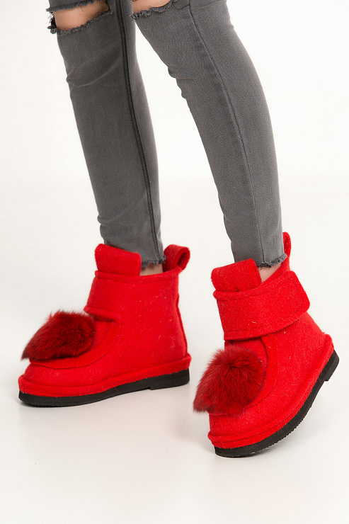 Валенки SUMMERGIRL цвет Красный