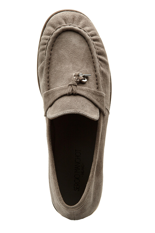 Лоферы SERGIO MANCHOT цвет Серый