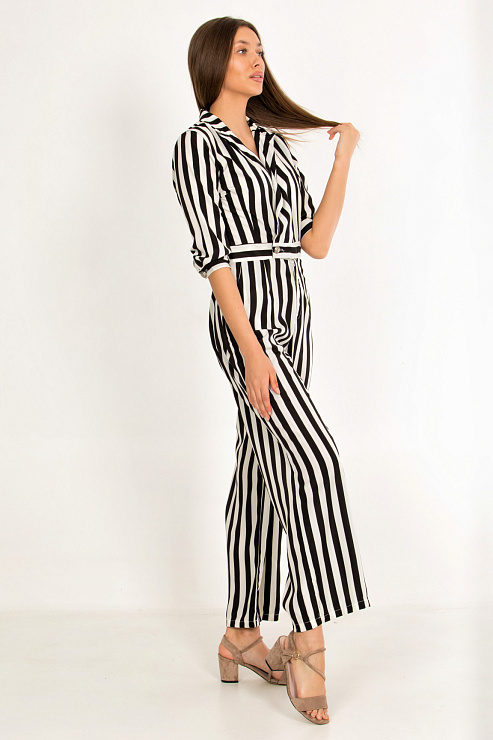 MANQI 513 ЧЕРН. Комбинезон женский CHEERDUCK цвет Черный