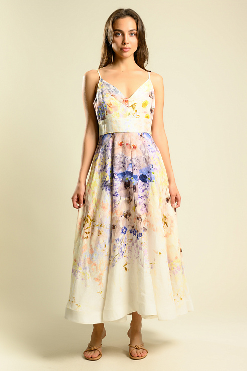 BELLABOA 222-4 БЕЛЫЙ Сарафан  BELLABOA цвет Белый