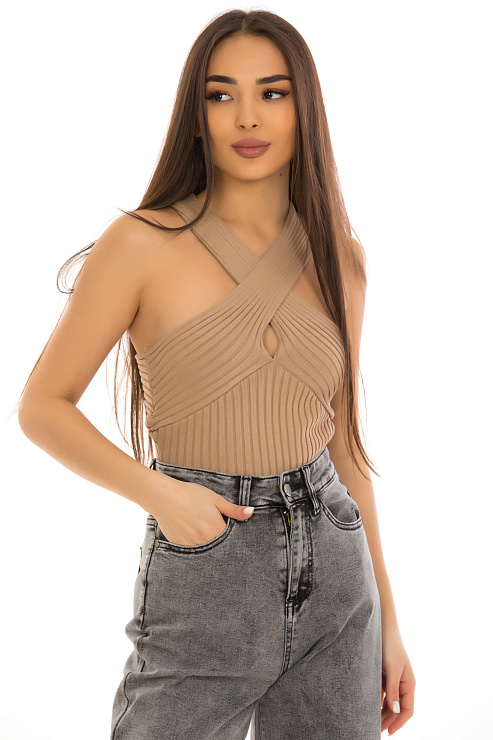 Боди CHEERDUCK цвет Бежевый