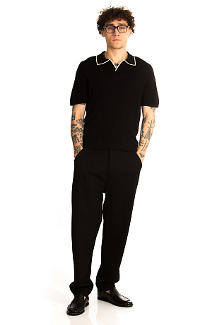 CHEERDUCK/4070 jFW 16 ЧЕРНЫЙ Поло мужское CHEERDUCK цвет Черный