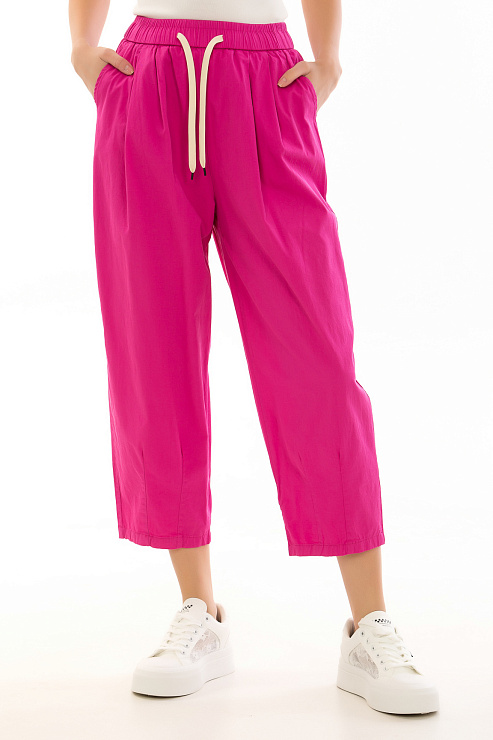 CHEERDUCK/2025 Б2821 РОЗОВЫЙ Брюки женские CHEERDUCK цвет Розовый