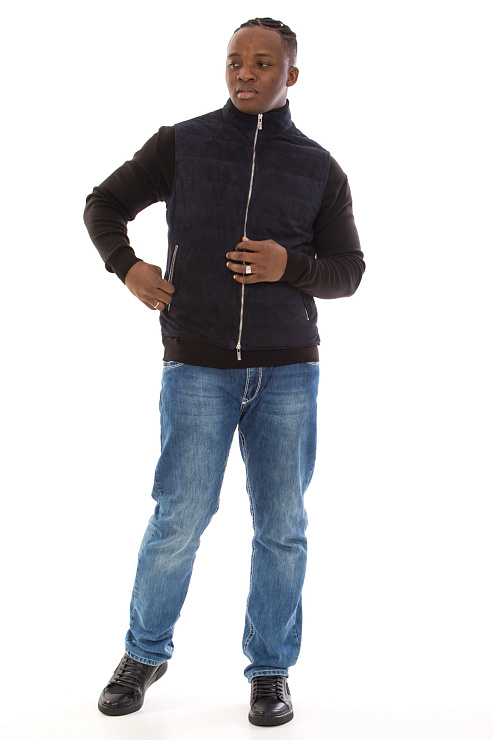 BALDININI E3E012XXCAMO1500 Жилет мужской BALDININI цвет Синий