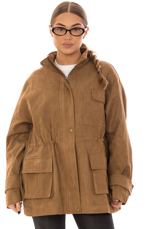 CHEERDUCK/2C22 25041 СВЕТЛО-КОРИЧНЕВЫЙ Куртка д/с CHEERDUCK цвет Коричневый