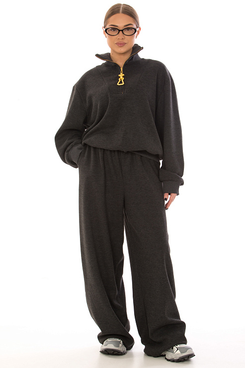 CHEERDUCK/2C19 7759 СЕРЫЙ Костюм женский CHEERDUCK цвет Серый