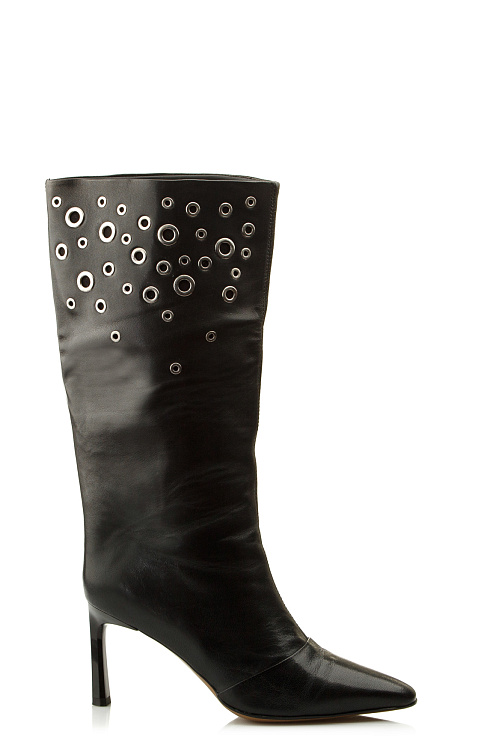 Сапоги на каблуке SERGIO MANCHOT цвет Черный