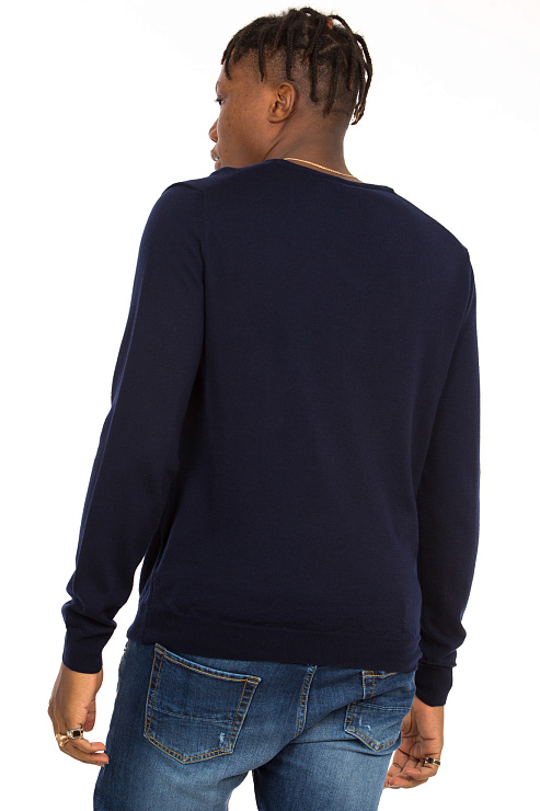 BALDININI MU02 BLUE Джемпер мужской BALDININI цвет Синий