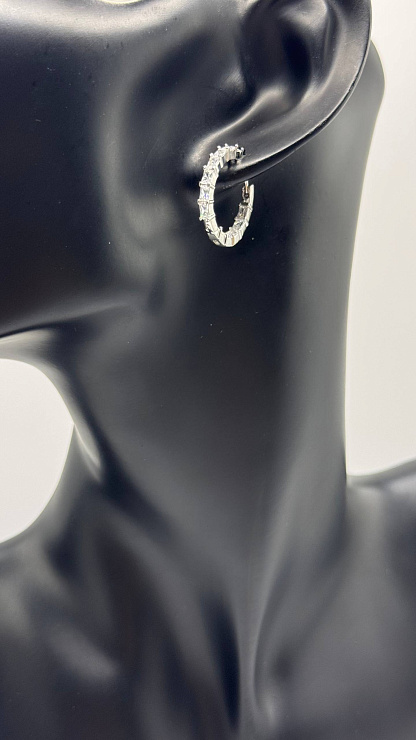 Серьги BELLABOA цвет Серебристый