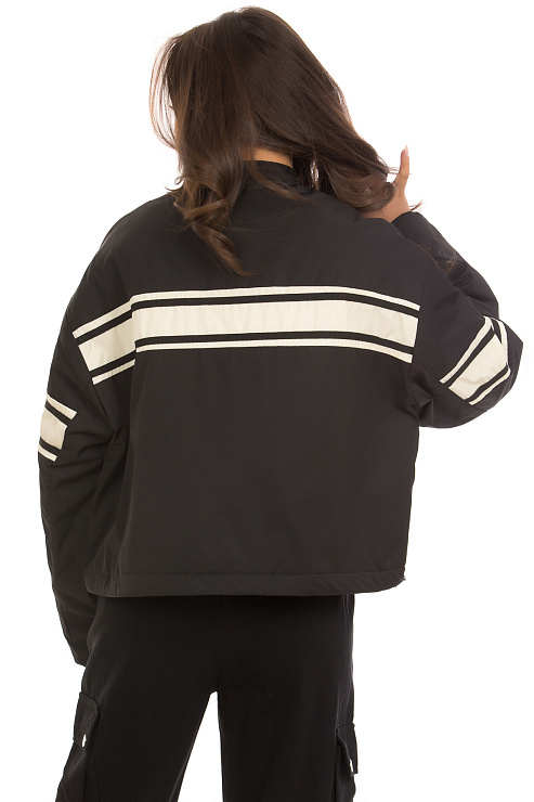 CHEERDUCK/5G143 6228 ЧЕРНЫЙ Ветровка женская CHEERDUCK цвет Черный