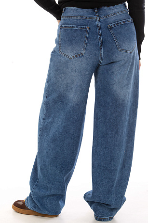 CHEERDUCK A-9625 ГОЛУБОЙ Джинсы женские CHEERDUCK цвет Голубой