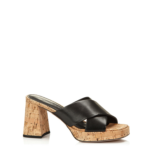 Сабо на каблуке SERGIO MANCHOT цвет Черный