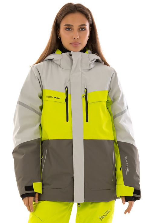HIGH EXPERIENCE 64071 САЛАТОВЫЙ Куртка горнолыжная женская HIGH EXPERIENCE цвет Салатовый