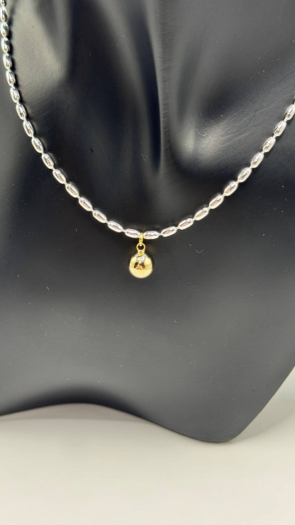 Цепь BELLABOA цвет Серебристый