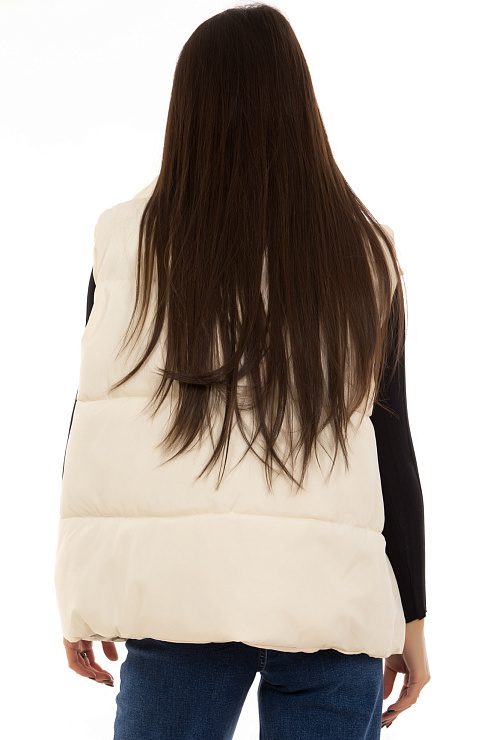 CHEERDUCK/BZ A05 БЕЛЫЙ Жилет женский CHEERDUCK цвет Белый