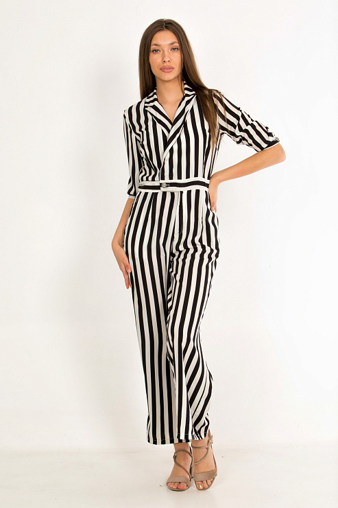 MANQI 513 ЧЕРН. Комбинезон женский CHEERDUCK цвет Черный