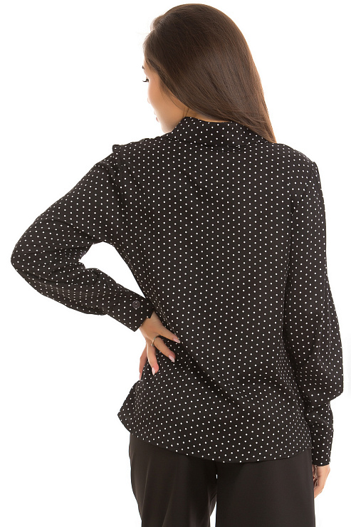 CHEER&DUCK/MUHR 0021 ЧЕРНЫЙ Блуза женская CHEERDUCK цвет Черный