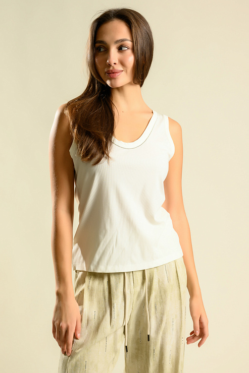 BELLABOA 200-44 БЕЛЫЙ Майка женская BELLABOA цвет Белый