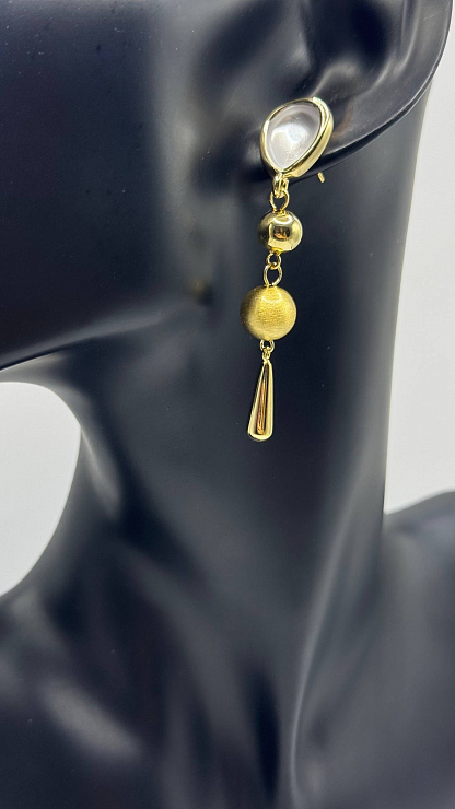 Серьги BELLABOA цвет Золотой