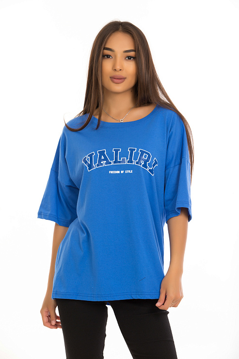 CHEERDUCK/FA 0012 СИНИЙ Футболка женская CHEERDUCK цвет Синий