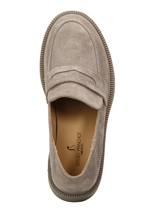 Лоферы SERGIO MANCHOT цвет Серый