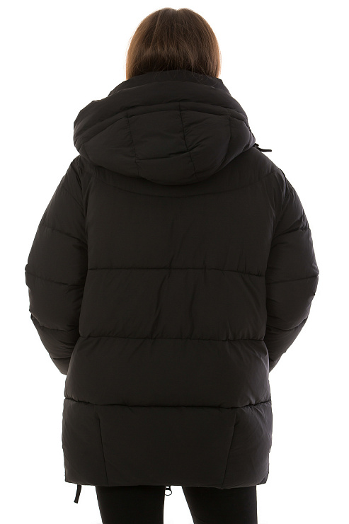 TOWMY 3263 ЧЕРНЫЙ Пуховик женский TOWMY цвет Черный