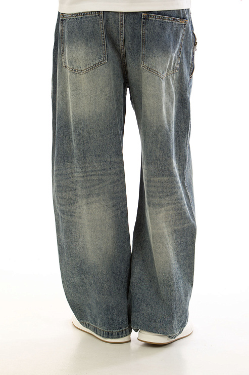 CHEERDUCK/4070 20633 ГОЛУБОЙ Джинсы мужские CHEERDUCK цвет Голубой