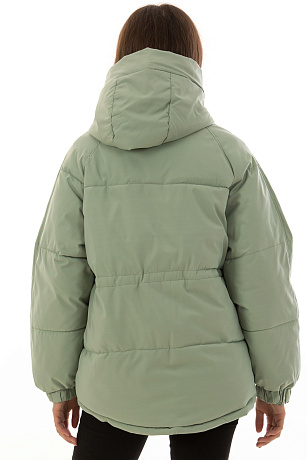 CHEERDUCK/2025 732 ЗЕЛЕНЫЙ Куртка женская CHEERDUCK цвет Зеленый