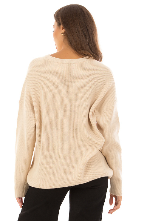 CHEERDUCK/11011 2398 БЕЖЕВЫЙ Кофта женская CHEERDUCK цвет Бежевый