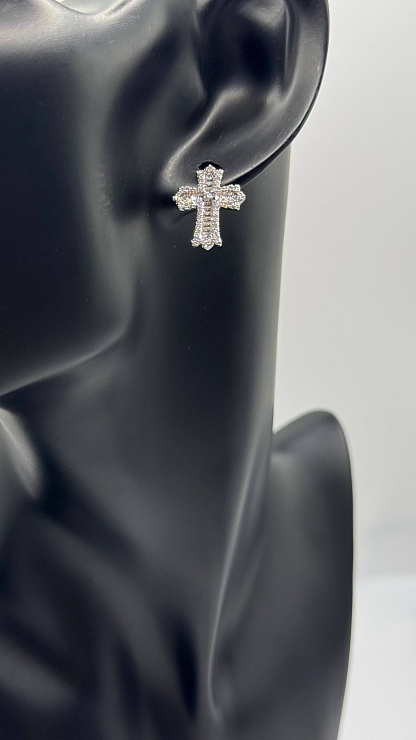 Серьги BELLABOA цвет Серебристый