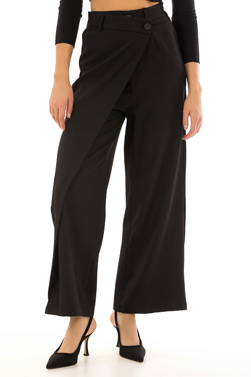 CHEERDUCK/NEW 0221 ЧЕРНЫЙ Брюки женские классические CHEERDUCK цвет Черный