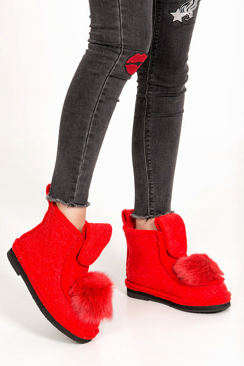 Валенки SUMMERGIRL цвет Красный