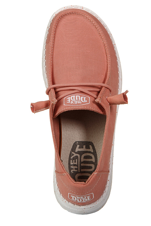 Мокасины HEYDUDE цвет Розовый