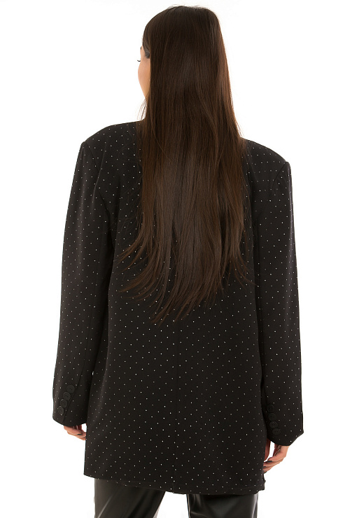 CHEERDUCK/MUD 0197 ЧЕРНЫЙ Пиджак женский CHEERDUCK цвет Черный