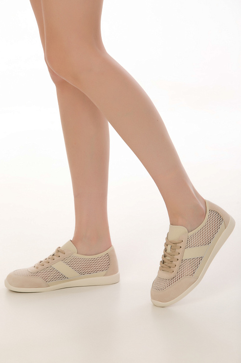 Кроссовки SERGIO MANCHOT цвет Бeжевый