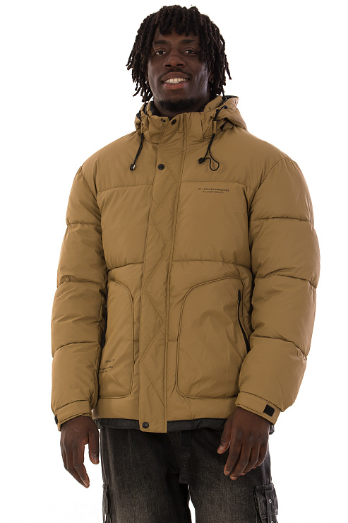 CHEERDUCK/5057 9967 КОРИЧНЕВЫЙ Куртка мужская CHEERDUCK цвет Коричневый