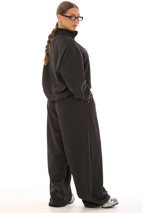 CHEERDUCK/2C19 7759 СЕРЫЙ Костюм женский CHEERDUCK цвет Серый