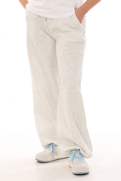 CHEERDUCK 106-1 СЕРЫЙ Брюки женские CHEERDUCK цвет Серый