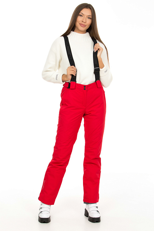 High Experience 9501 КРАСН. Брюки горнолыжные женские HIGH EXPERIENCE цвет Красный