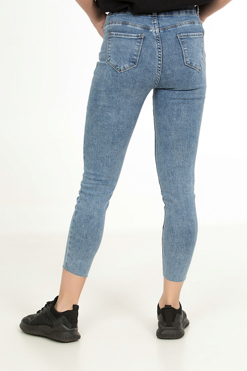 CHEER&DUCK/Sy 965 ГОЛУБ. Джинсы женские CHEERDUCK цвет Голубой