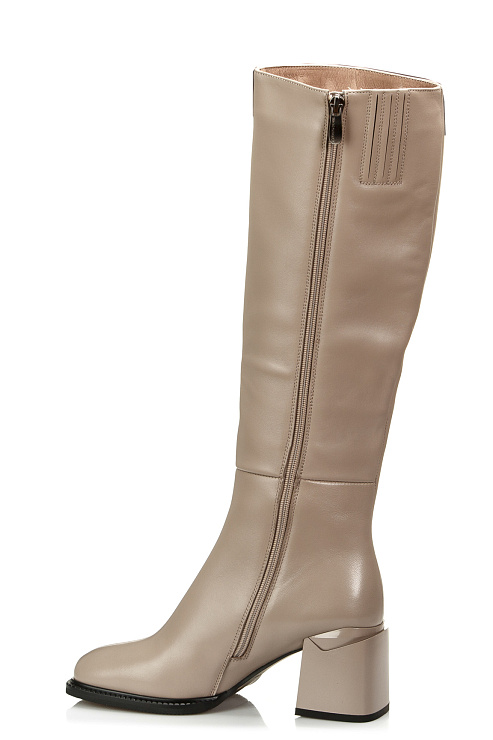 Сапоги на каблуке SERGIO MANCHOT цвет Бежевый