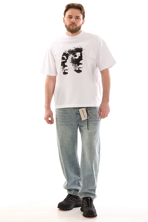 CHEERDUCK/4070 40362 ГОЛУБОЙ Джинсы мужские CHEERDUCK цвет Голубой