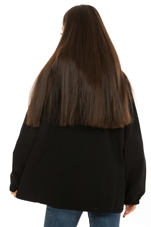 CHEERDUCK/XIAO JUN 8819 ЧЕРНЫЙ Ветровка женская CHEERDUCK цвет Черный