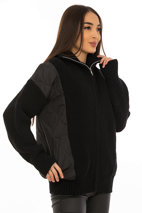 CHEERDUCK/2C19 401 ЧЕРНЫЙ Бомбер женский CHEERDUCK цвет Черный