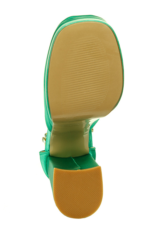 Туфли на каблуке FASHION цвет Зеленый