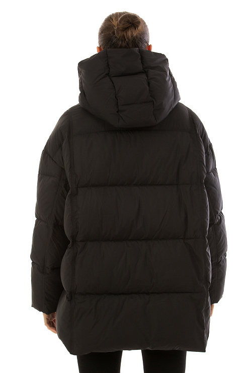 TOWMY A028 ЧЕРНЫЙ Пуховик женский TOWMY цвет Черный