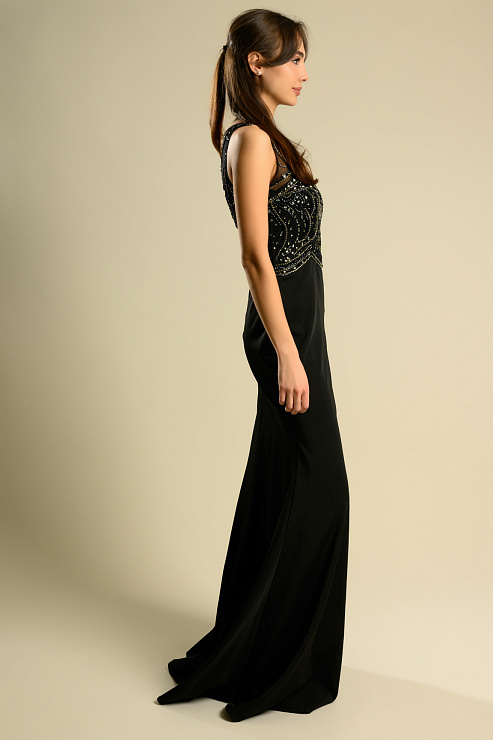 BELLABOA 1014 ЧЕРНЫЙ Вечернее платье BELLABOA цвет Черный